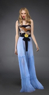 Gucci Blue gown
